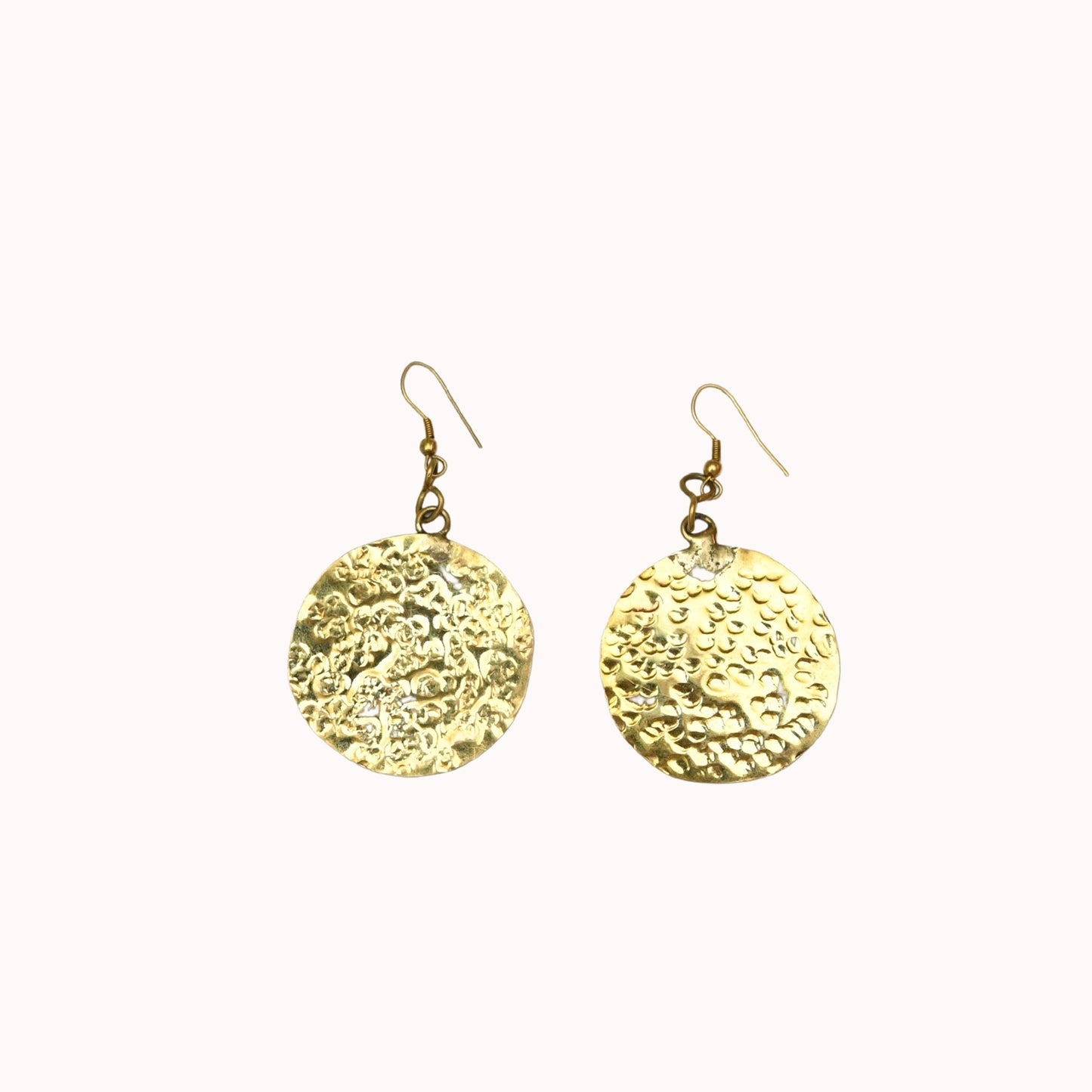 Gorofa brass earrings