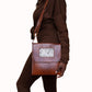 Faux leather Crossbody Handbag